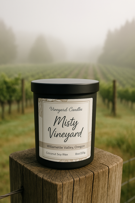 Misty Vineyard