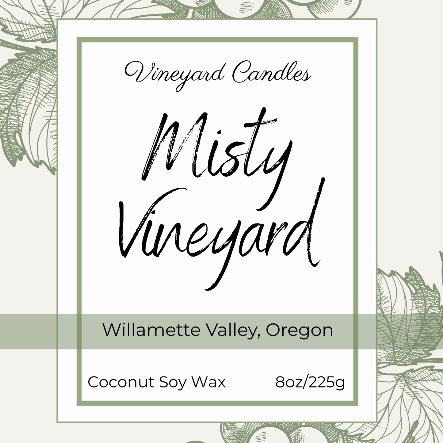 Misty Vineyard