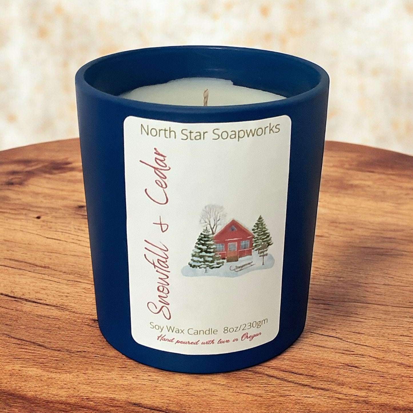 Snowfall and Cedar