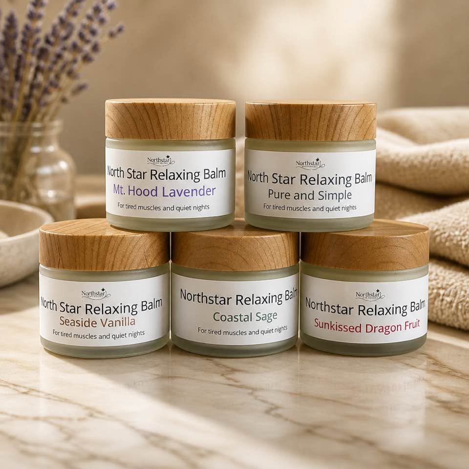 Coastal Sage Relaxing Balm |2oz Magnesium + Arnica Tallow Balm