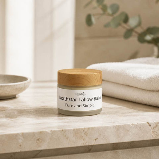 Pure & Simple Tallow Balm | Unscented 2 oz Moisturizing Balm
