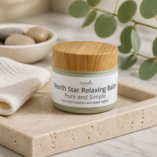 Pure & Simple Relaxing Balm | 2oz Unscented Magnesium + Arnica Tallow Balm