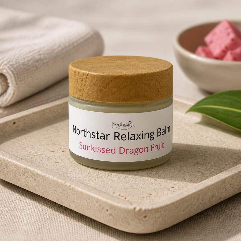 Sunkissed Dragonfruit Relaxing Balm | 2oz Limited Edition Magnesium + Arnica Tallow Balm