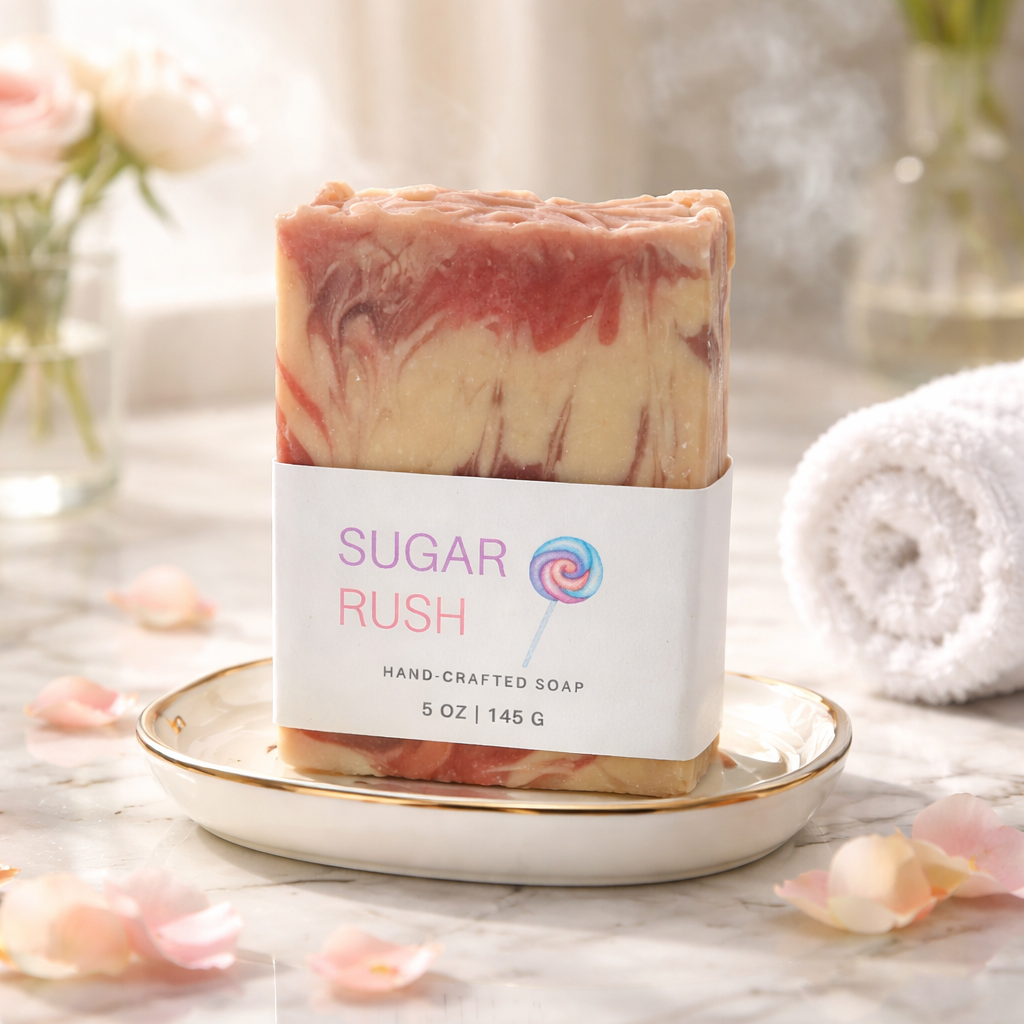 Sugar Rush Soap | Sweet Fruity Handmade Soap | Artisan Body Soap